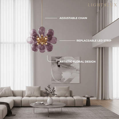 Art Deco Bubble Chandelier