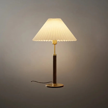 Crema Classical Walnut Floor/Table Lamp