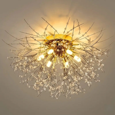Excelis Art Deco Metal Ceiling Light 