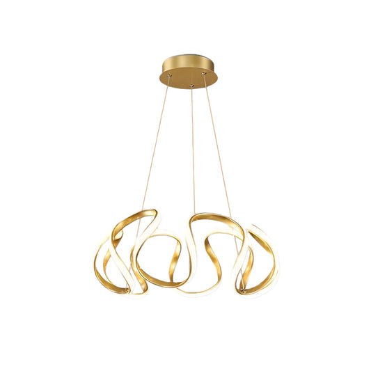 Modern Wave Pendant Light