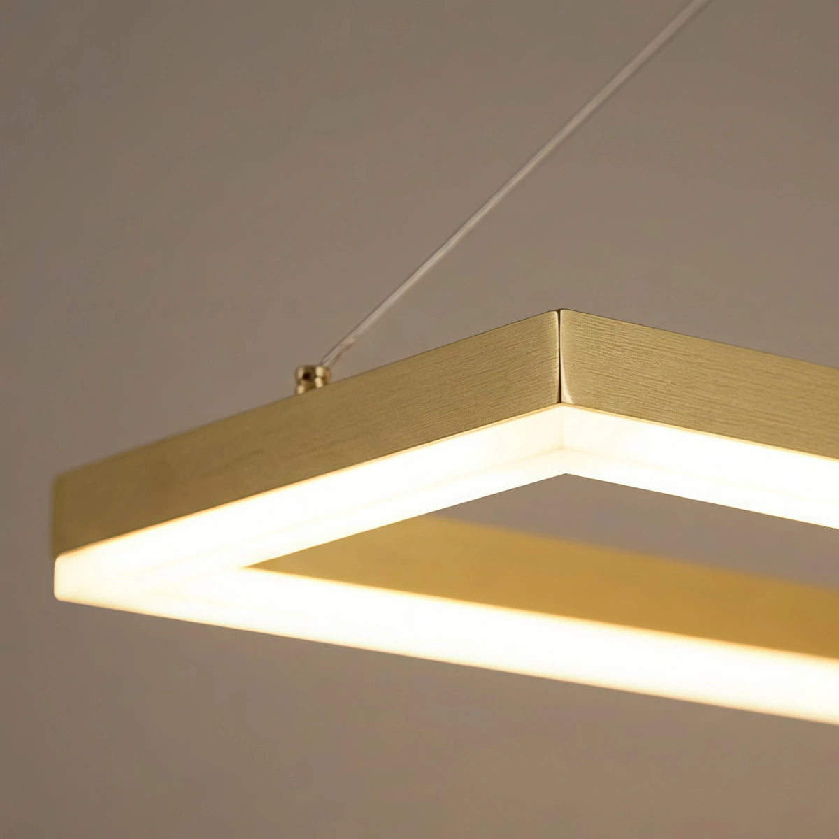 Excelis Luxury Rectangular Pendant Light