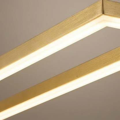 Excelis Luxury Rectangular Pendant Light