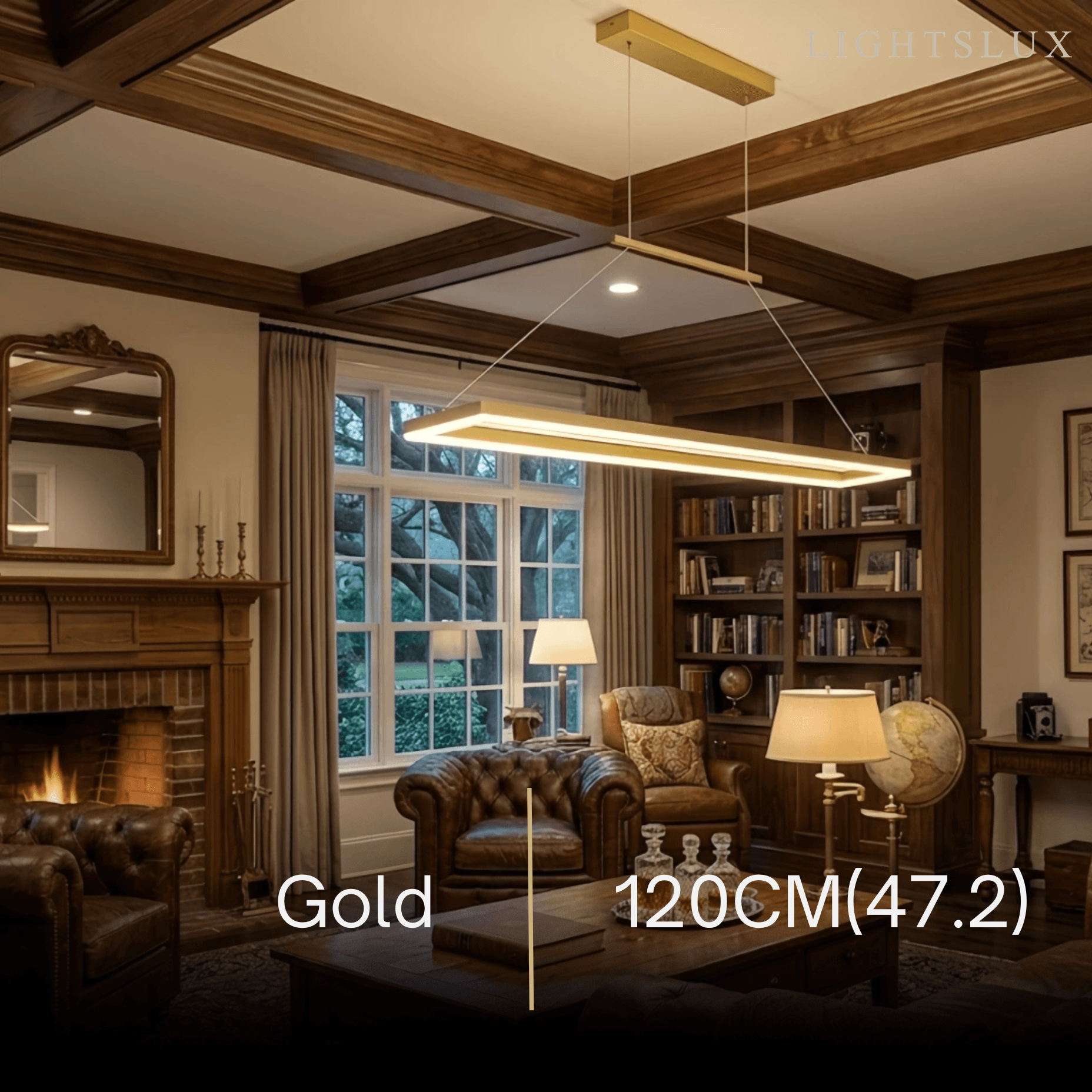 Excelis_Luxury_Rectangular_Pendant_Light_Gold