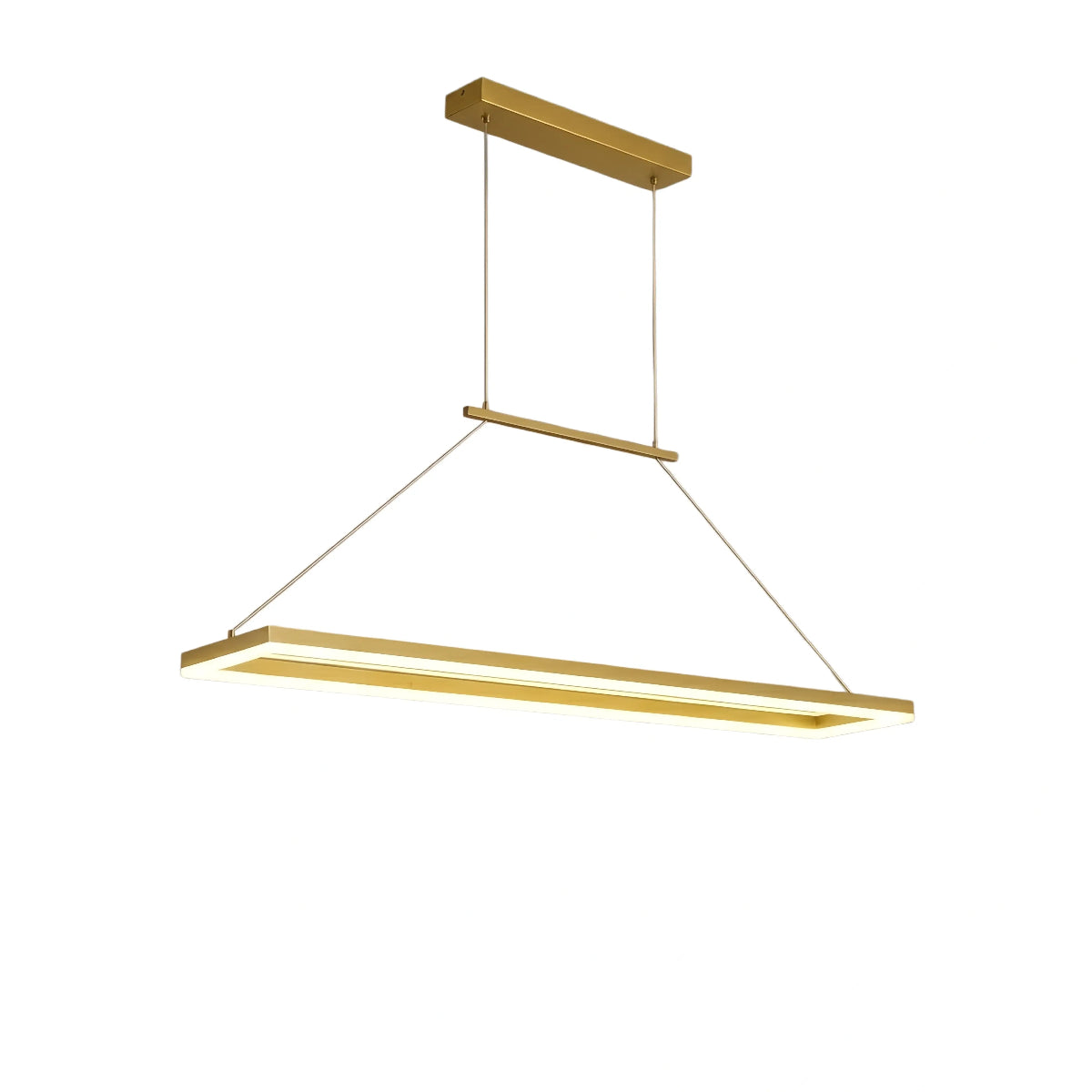 Excelis_Luxury_Rectangular_Pendant_Light_Gold