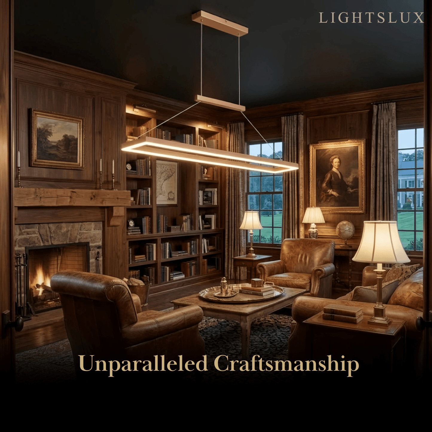Excelis_Luxury_Rectangular_Pendant_Light_Gold