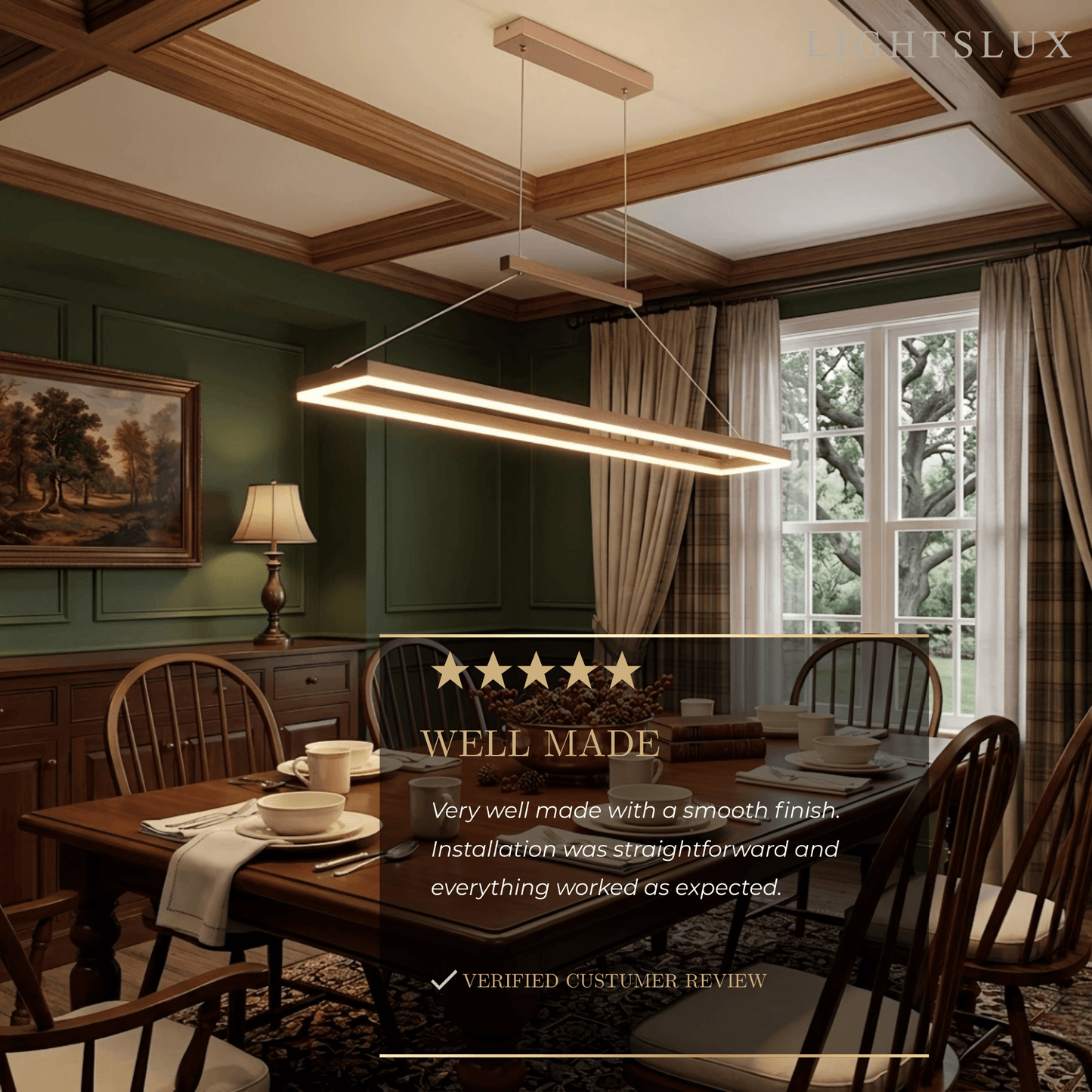 Excelis_Luxury_Rectangular_Pendant_Light_Gold