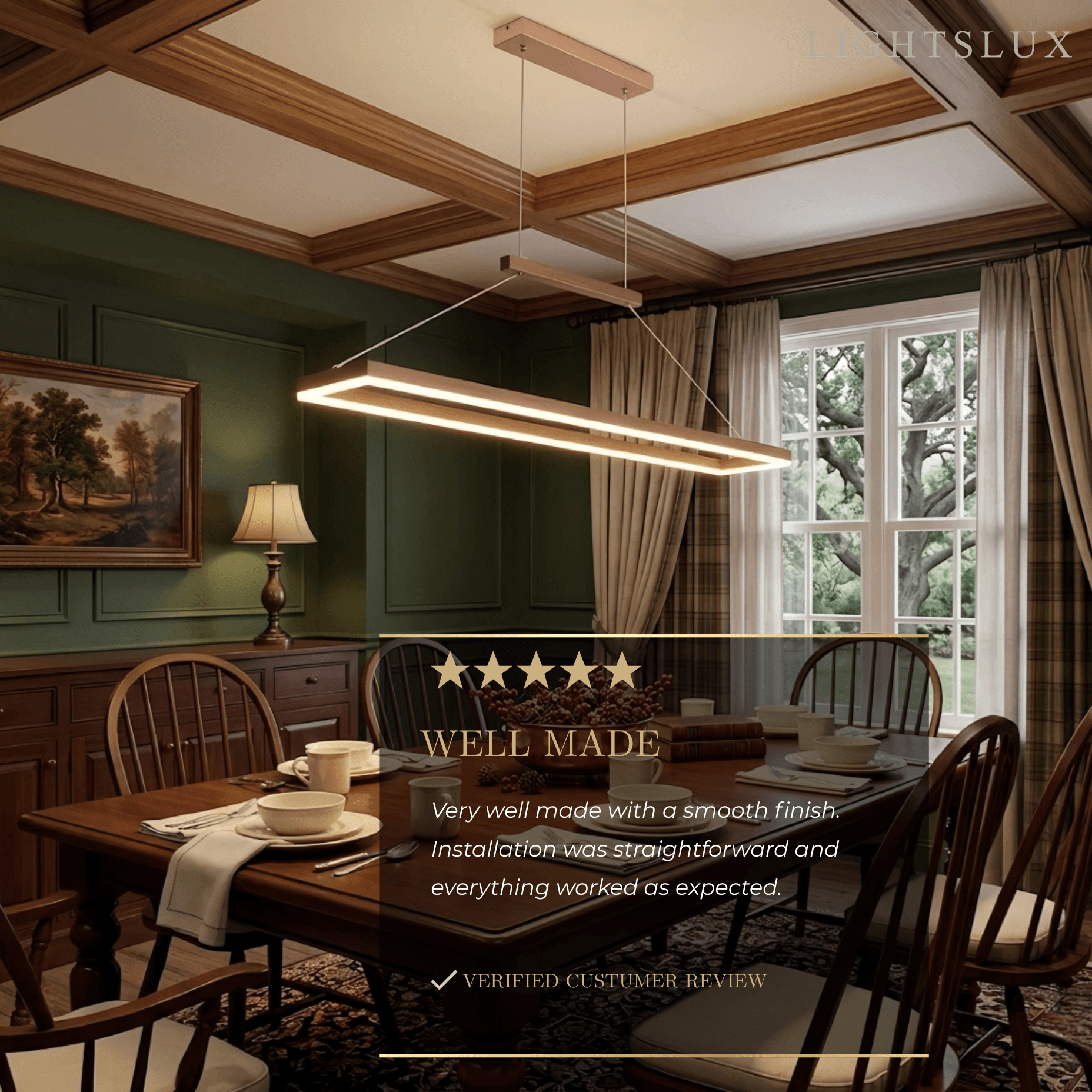 Excelis_Luxury_Rectangular_Pendant_Light_Gold
