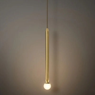 Modern Metal Pendant Light - Linear