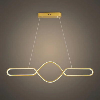 Pendant_Light_Black_Metal_Silica_Gel_Cross_Linear