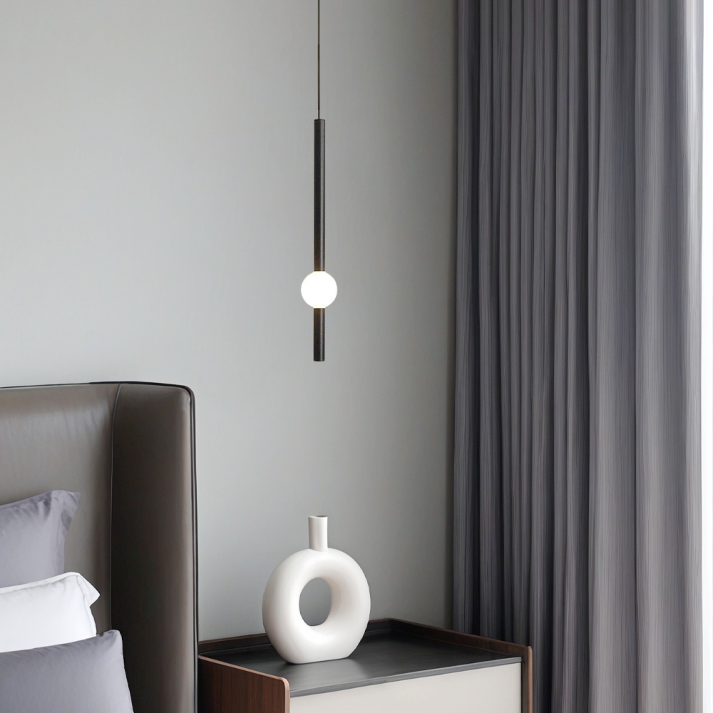 Modern Linear Globe Pendant Light