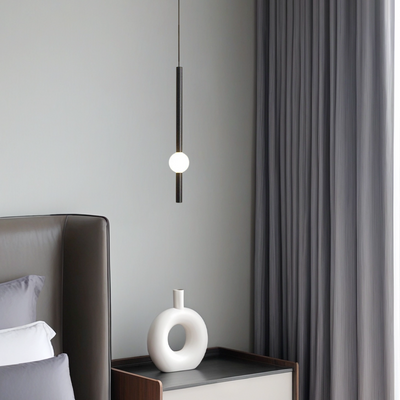 Modern Linear Globe Pendant Light