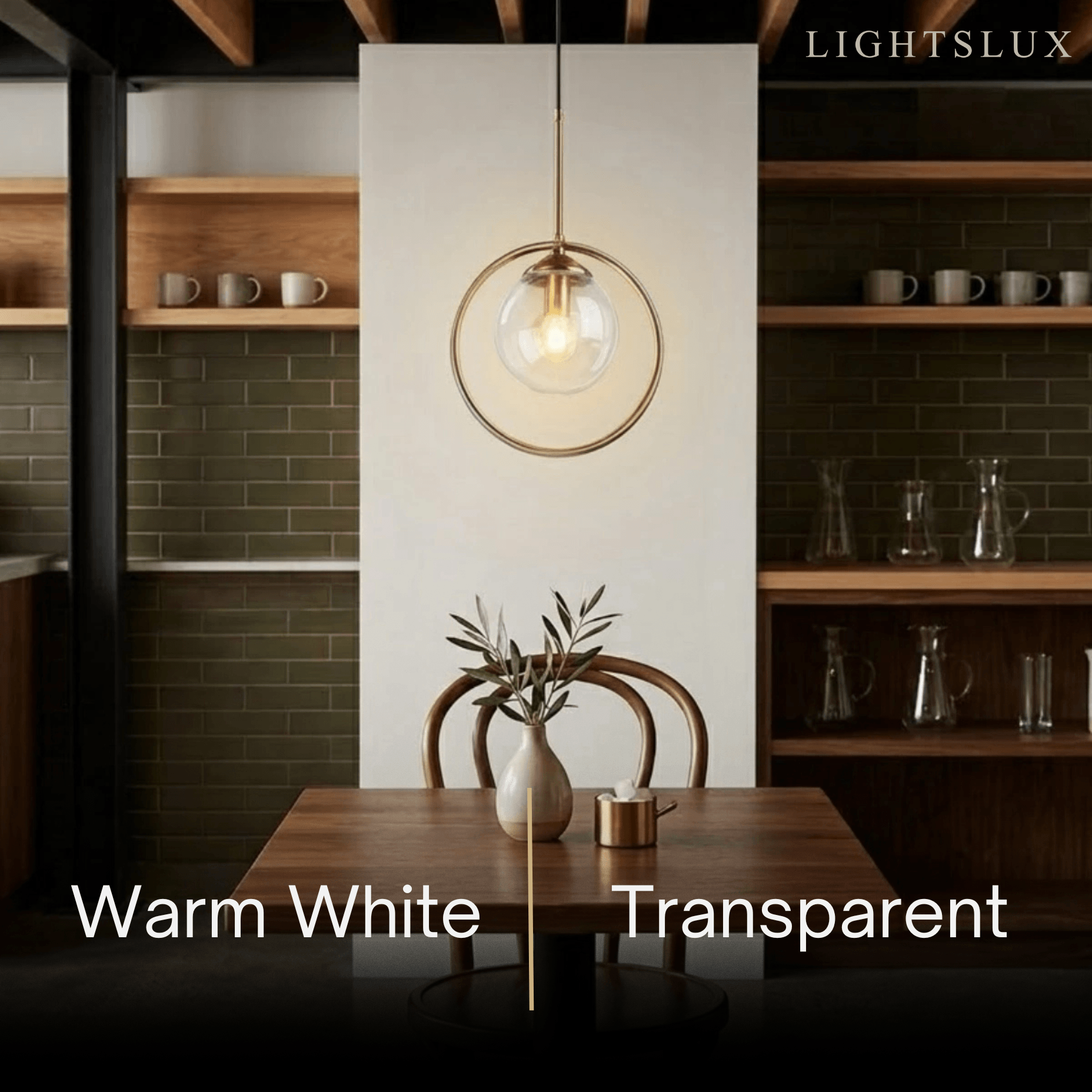 Vetro Modern Bubble Pendant Light