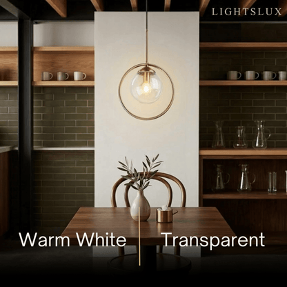 Vetro Modern Bubble Pendant Light