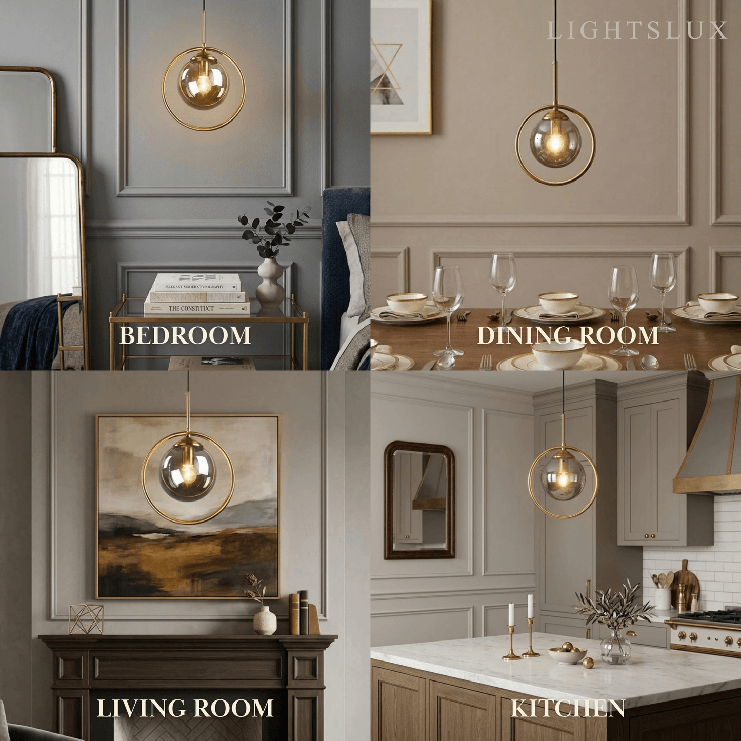 Vetro Modern Bubble Pendant Light