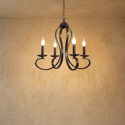 Excelis Vintage Kerzenleuchter - Mehrflammige Metallleuchte für Esszimmer/Wohnzimmer