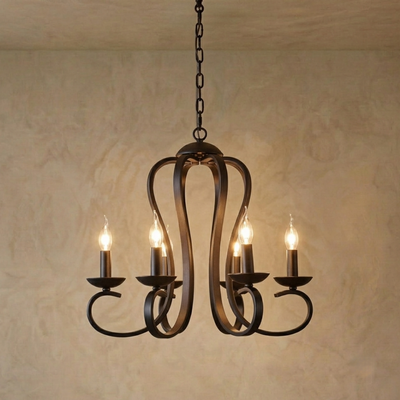 Excelis Vintage Kerzenleuchter - Mehrflammige Metallleuchte für Esszimmer/Wohnzimmer