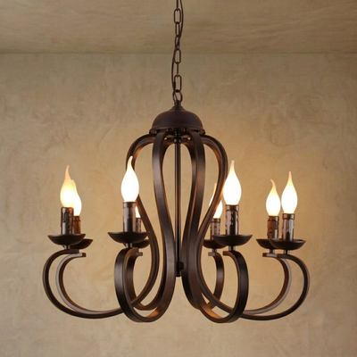Excelis Vintage Kerzenleuchter - Mehrflammige Metallleuchte für Esszimmer/Wohnzimmer