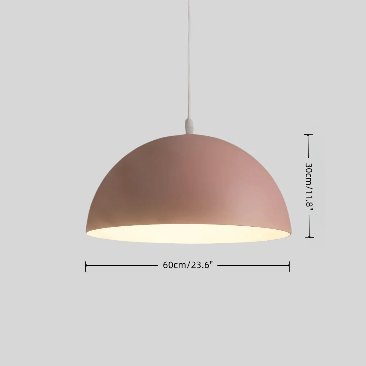 Morandia Minimalistische Pendelleuchte – Aluminium für Kücheninsel