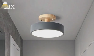 Morandia Deckenleuchte im Morandi-Stil – Weiß/Rosa/Grün, Holz &amp; Acryl fürs Schlafzimmer