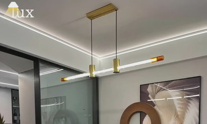 Arcato Modern Metal & Acrylic Pendant Light 