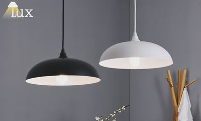 Morandia Morandi Metall-Pendelleuchte – Schwarz/Blau/Grün/Grau für das Esszimmer