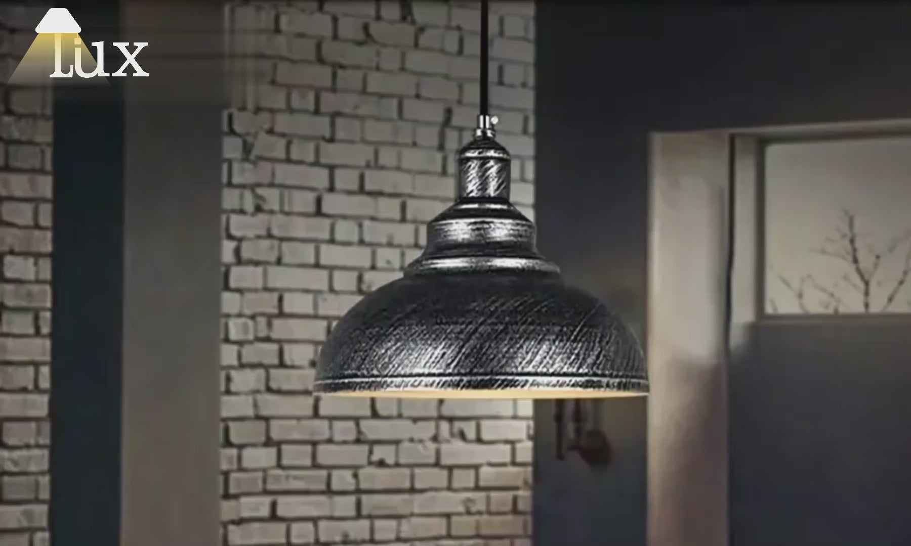 Industrielle Metall-Pendelleuchte Irondale – Kupferkuppel-Design für das Esszimmer