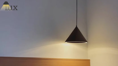 Morandia Morandi konische Pendelleuchte – Metall & Acryl für Esszimmer