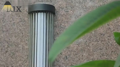 Irondale Moderne schwarze LED-Außenwandleuchte – Wasserdichte Leuchte für Garten/Hof