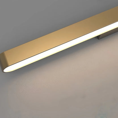 Minimalistische Wandleuchte aus gebürstetem Edelstahl – Kupfer/Chrom/Schwarz für den Außenbereich