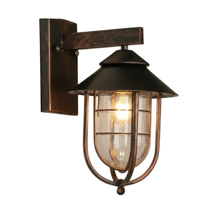 Irondale Industrielle Außenwandleuchte – Wasserdichte Leuchte für den Garten